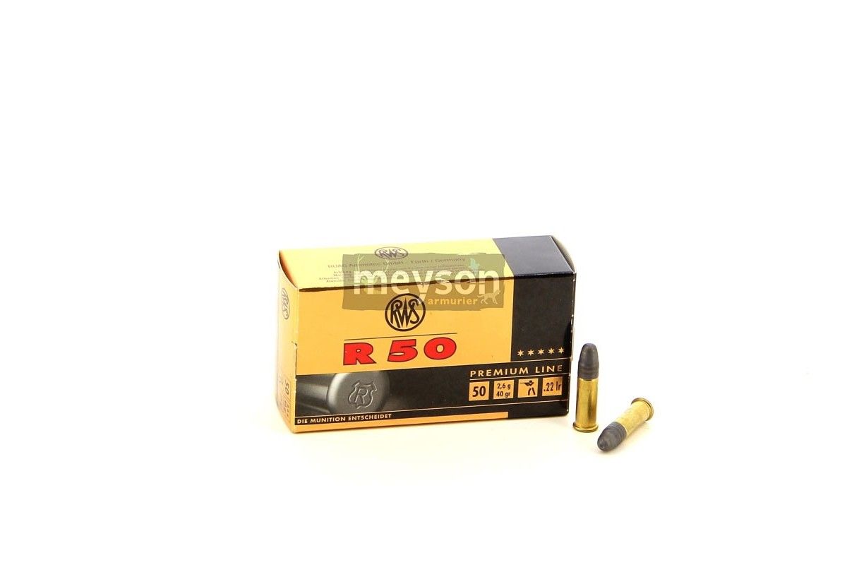 Munitions RWS R50 Calibre 22LR PREMIUM LINE