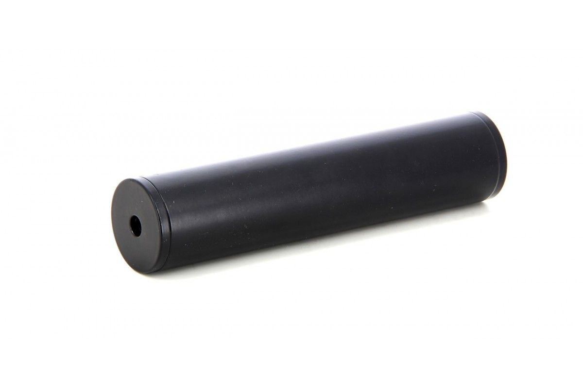 Silencieux - filet de 14mm : Silencieux factice en carbone STORM PC1, 200 x  40 mm, M14x1 CCW 