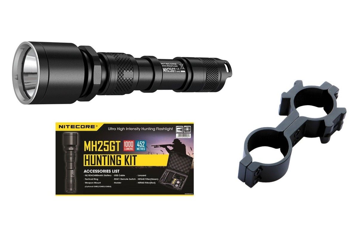 Montage arme magnétique - Nitecore