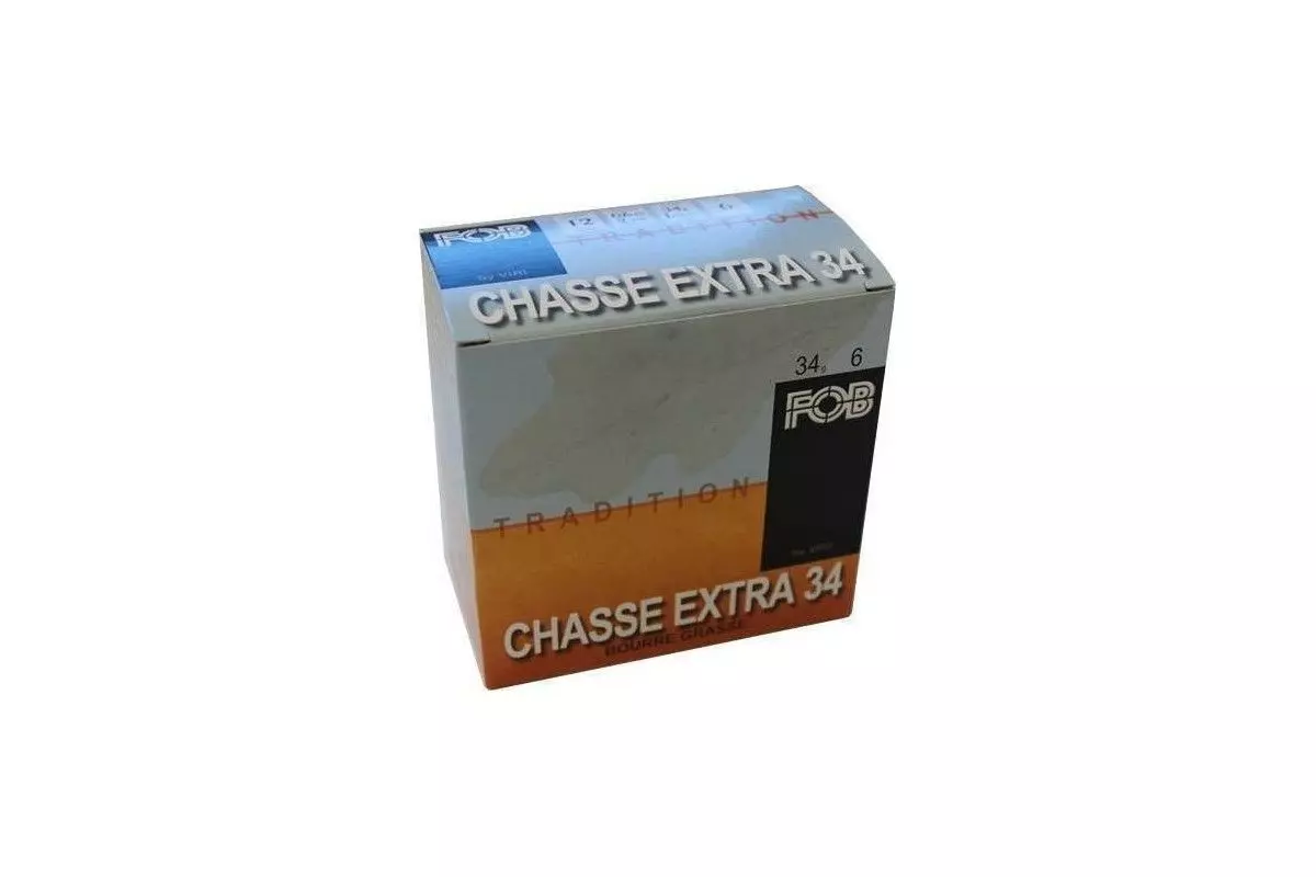 Cartouches de chasse FOB chasse EXTRA 34G 