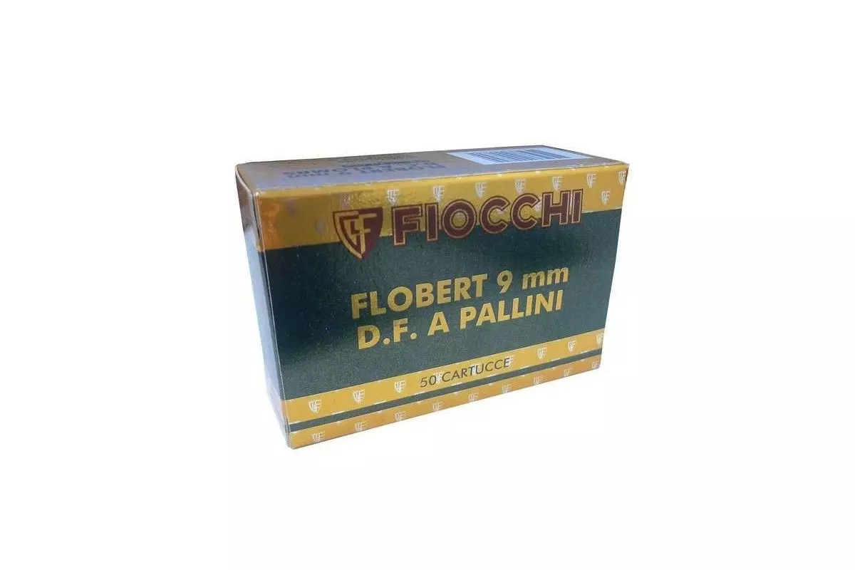 Cartouches Fiocchi Flobert double charge 9 mm 