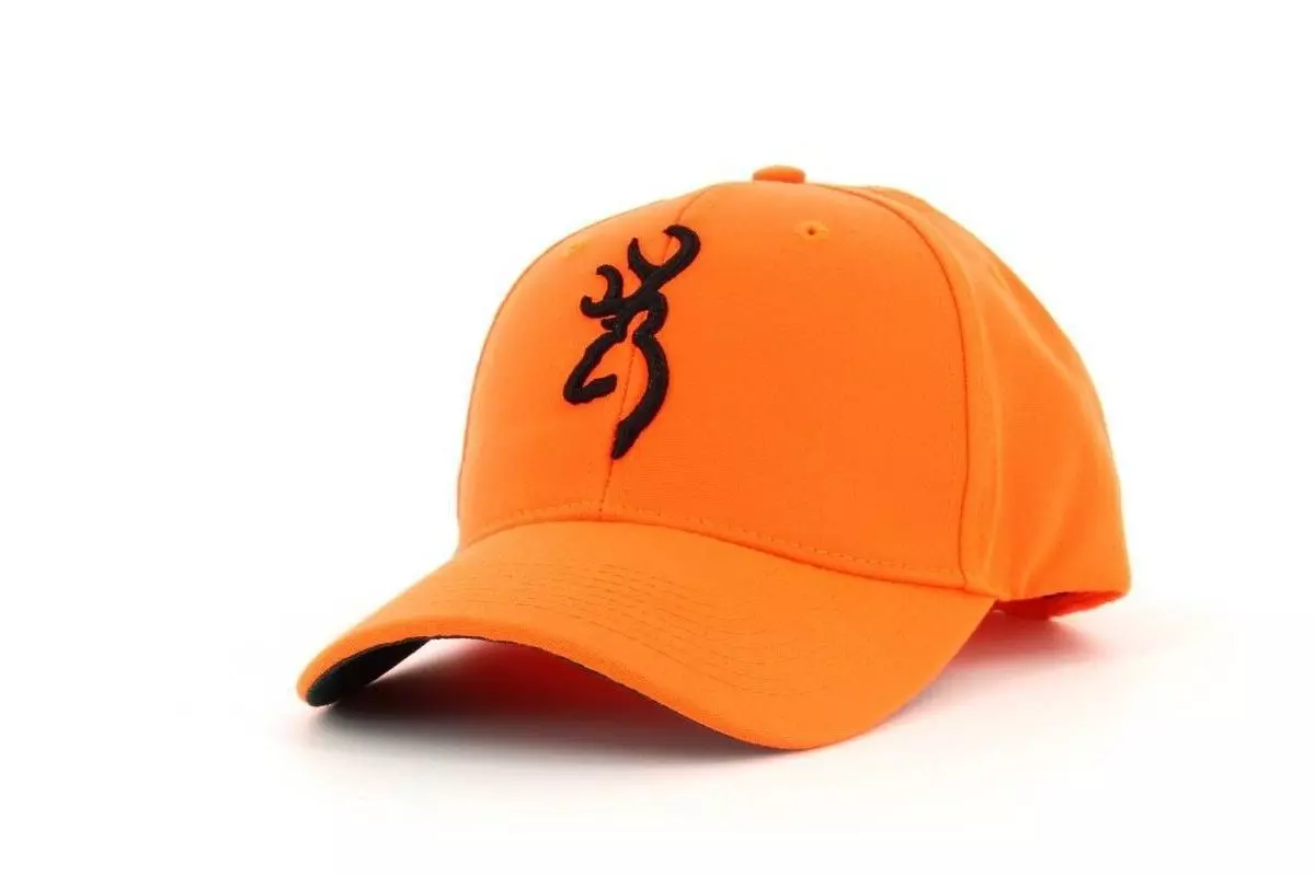 Casquette Orange Fluo Browning Safety 3D 