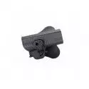 Holster rotatif en polymere pour S&W M&P 9 mm, Girsan MC 28 SA 