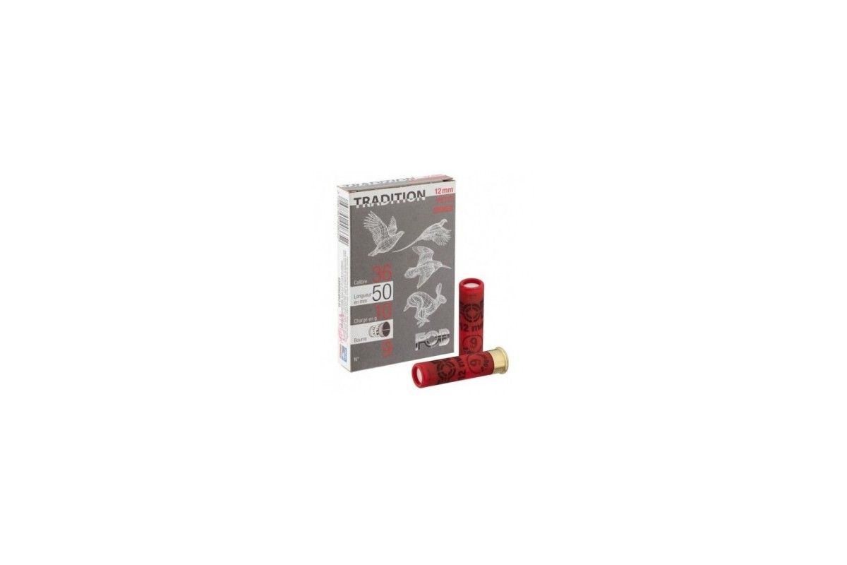 Munitions De chasse FOB 12mm boite de 10 