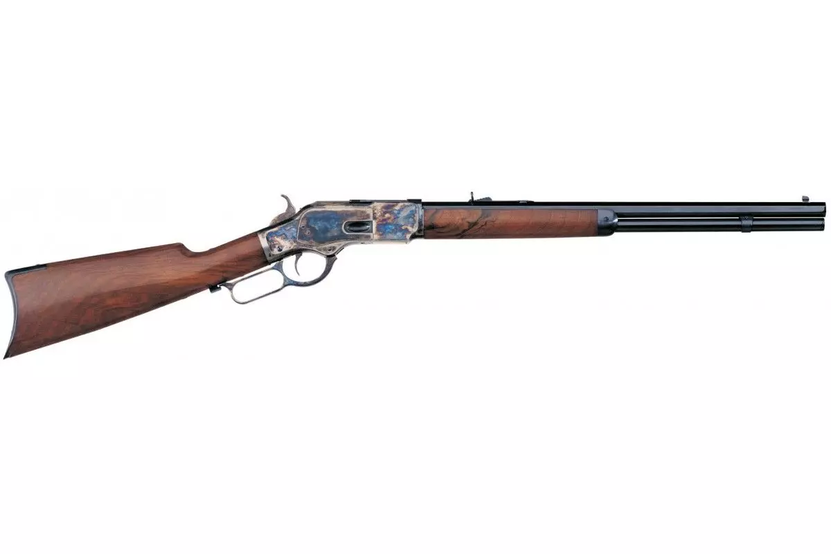 Carabine Uberti 1873 SHORT RIFLE 20"" 51CM 357 MAGNUM CANON OCTOGONAL 