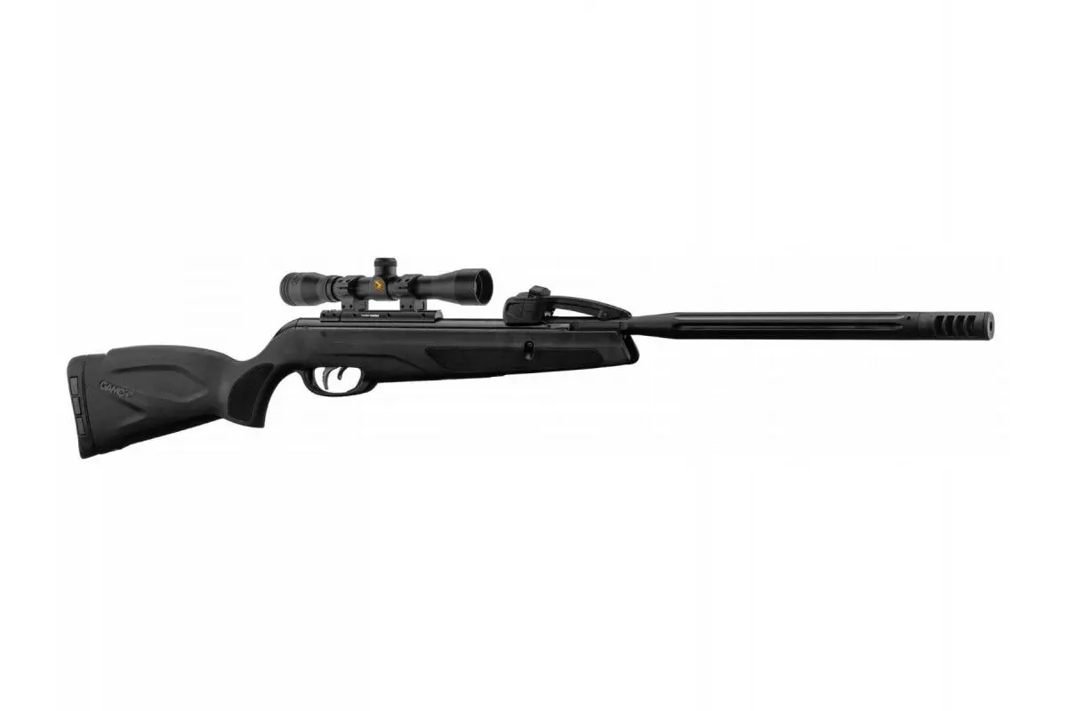 Carabine Gamo Replay 10x Maxxim synthétique à répétition 10 coups calibre 4.5 mm 19,9 Joules + lunette 4x32 