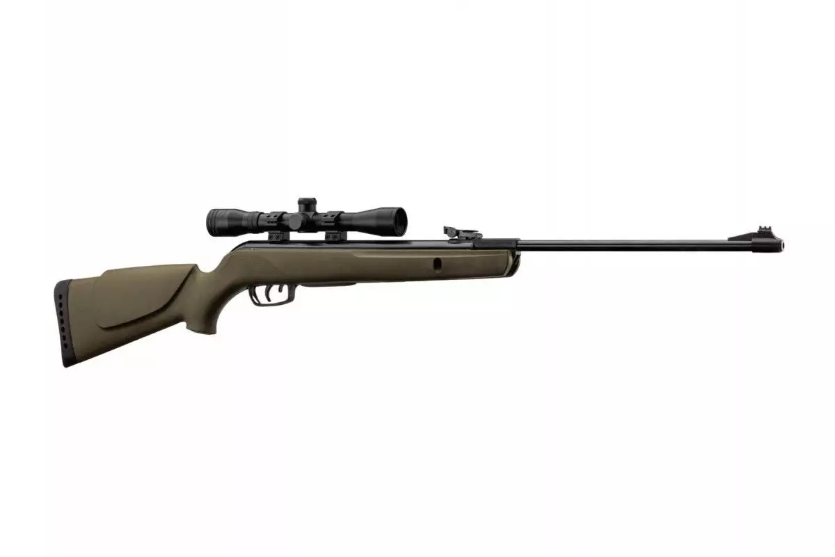 Carabine Gamo Big Cat 1000E Barricade synthétique calibre 4.5 mm 19.9 Joules + lunette 4x32 