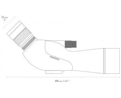 Longue-vue Hawke Endurance ED 15-45x60 coudée 