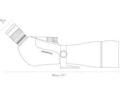Longue-vue Hawke Endurance ED 25-75x85 coudée 