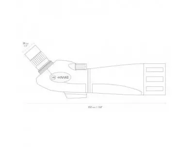 Longue vue Hawke VANTAGE 20-60x60 