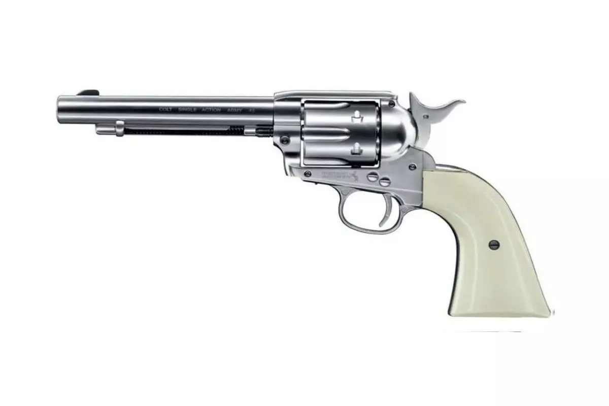 Colt Single Action ARMY 45 Ivoire Calibre 4.5mm 