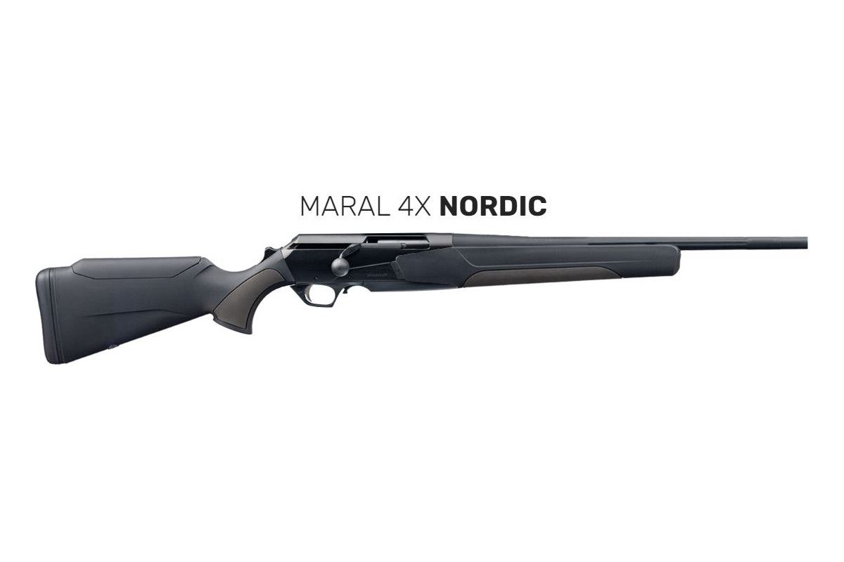 Carabine linéaire Browning Maral 4X Nordic composite filetée M14x1