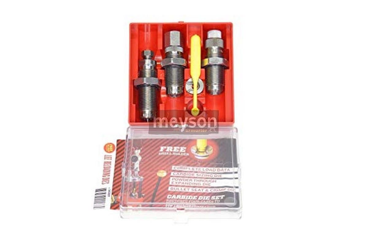 Jeu de 3 outils LEE CARBURE .40 S&W (3 Carbide Die Set) 