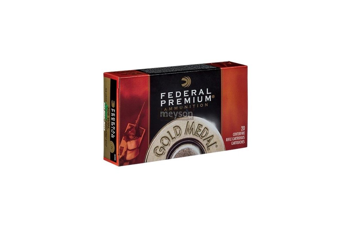 Munitions Federal PREMIUM 308 Win SIERRA Matchking 168 grains 