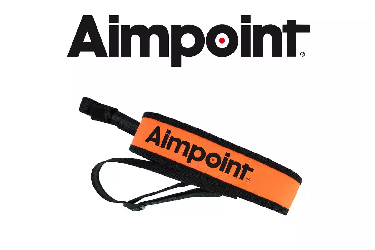 Bretelle Aimpoint néoprene orange fluo