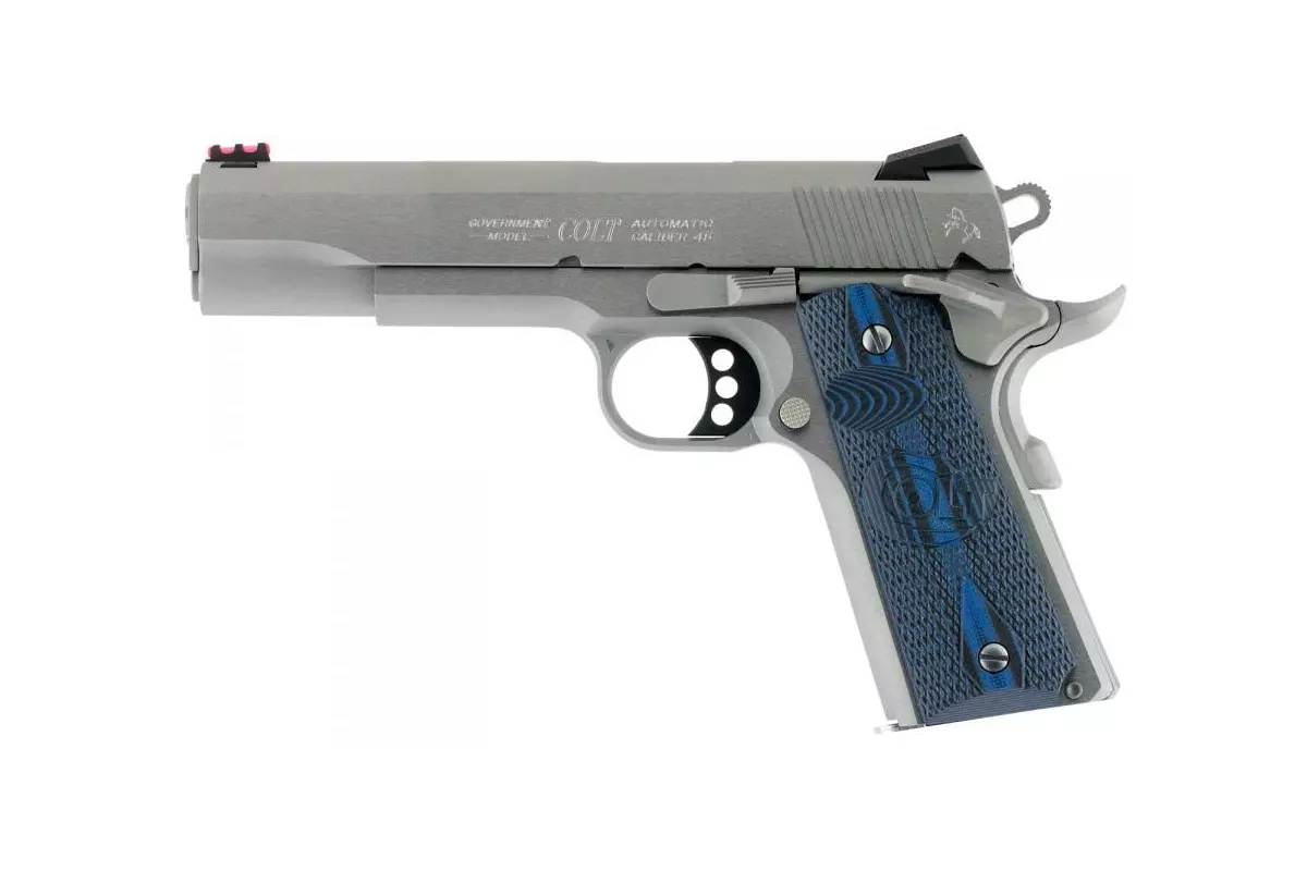 Pistolet COLT Competition Series 70 inox 5" National Match B...