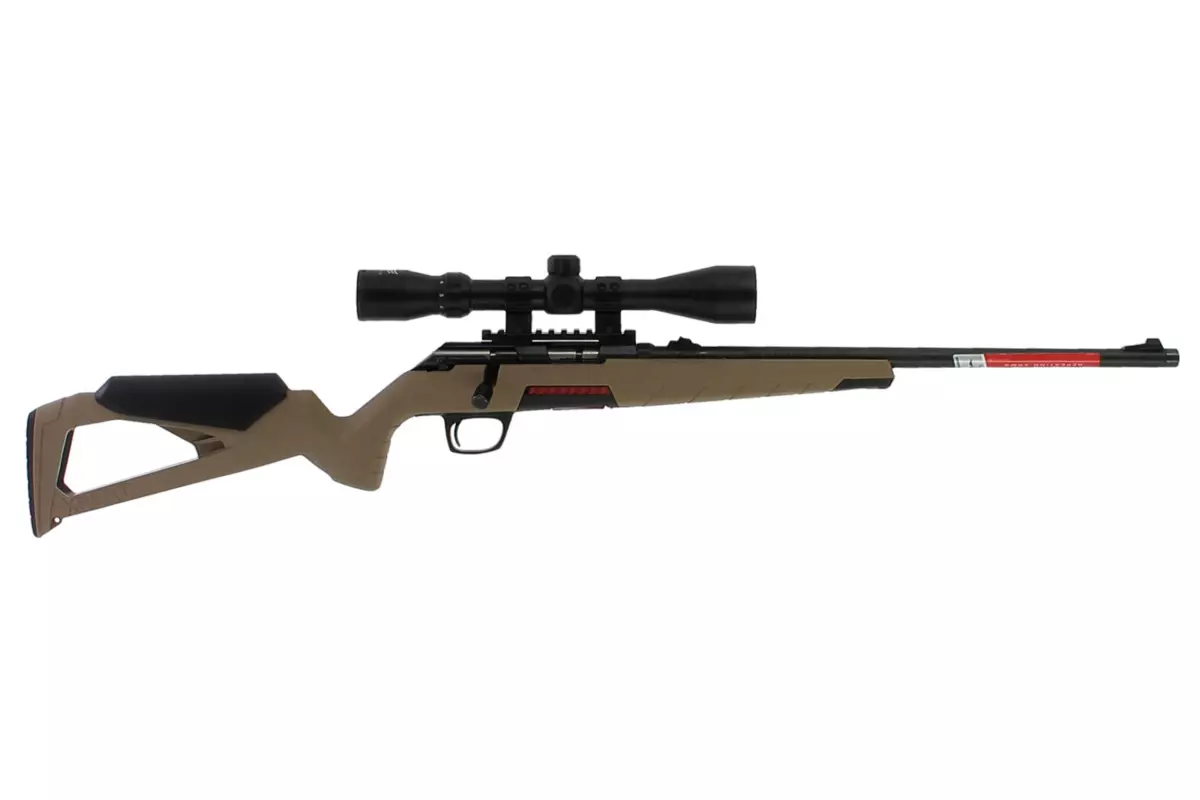 Carabine Winchester Xpert FDE 22LR canon de 46 cm + Lunette 3-9x40 Air Force Optics avis, caractéristiques, p