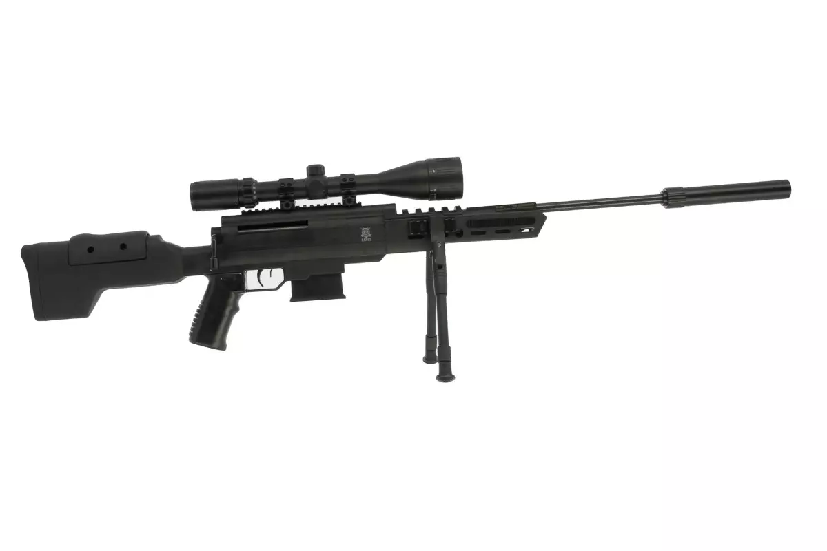 Carabine Black OPS Sniper Tactical 4,5mm 19.9 joules Power Piston + Lunette 6-24x50 avis, caractéristiques, performances