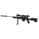 Carabine Black OPS Sniper Tactical 4,5mm 19.9 joules Power Piston + Lunette 6-24x50 avis, caractéristiques, performances