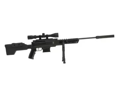 Carabine Black OPS Sniper Tactical 4,5mm 19.9 joules Power Piston + Lunette 3-9x40 avis, caractéristiques, performances