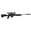 Carabine Black OPS Sniper Tactical 4,5mm 19.9 joules Power Piston + Lunette 3-9x40 avis, caractéristiques, performances