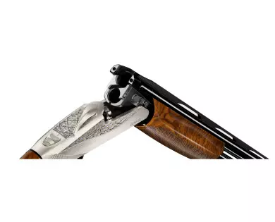 Fusil superposé BENELLI 828S Silver Advance Impact gaucher c...