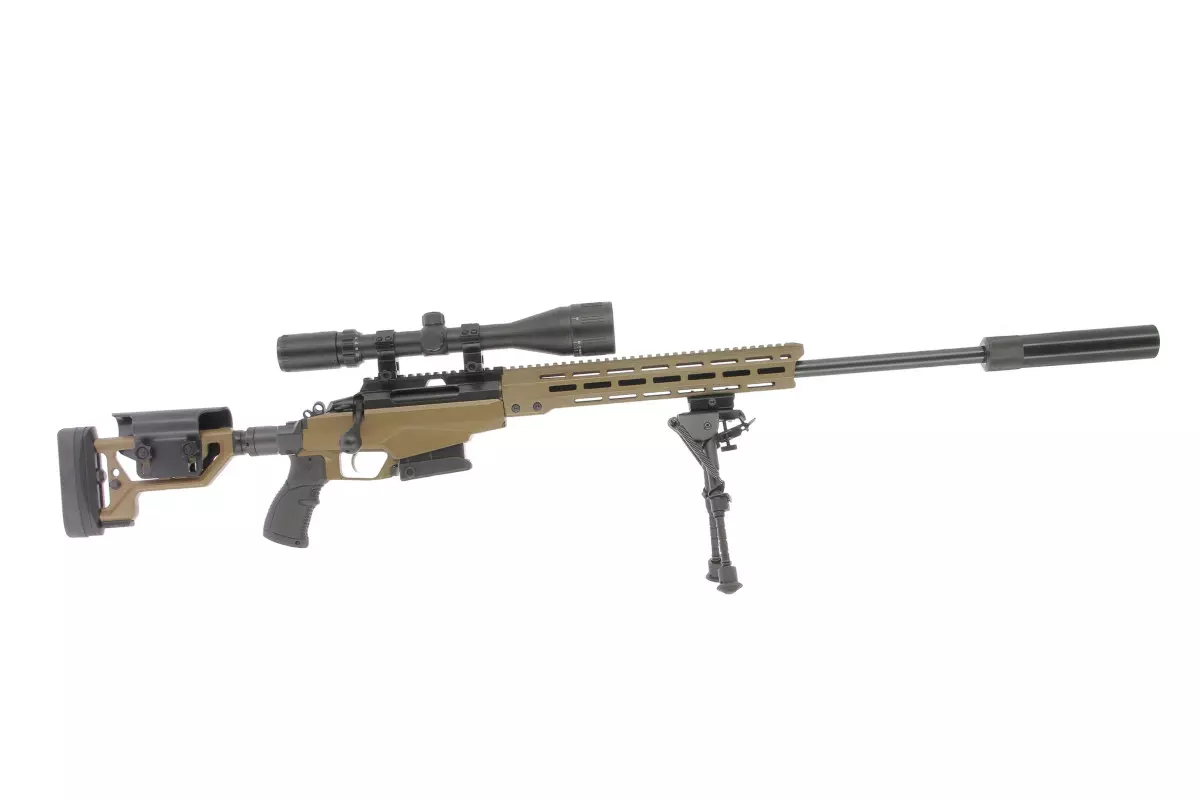 CARABINE TIKKA T3X TAC A1 COYOTE BROWN PACK SNIPER + LUNETTE 6-24X50 ET BIPIED avis, caractéristiques, performances