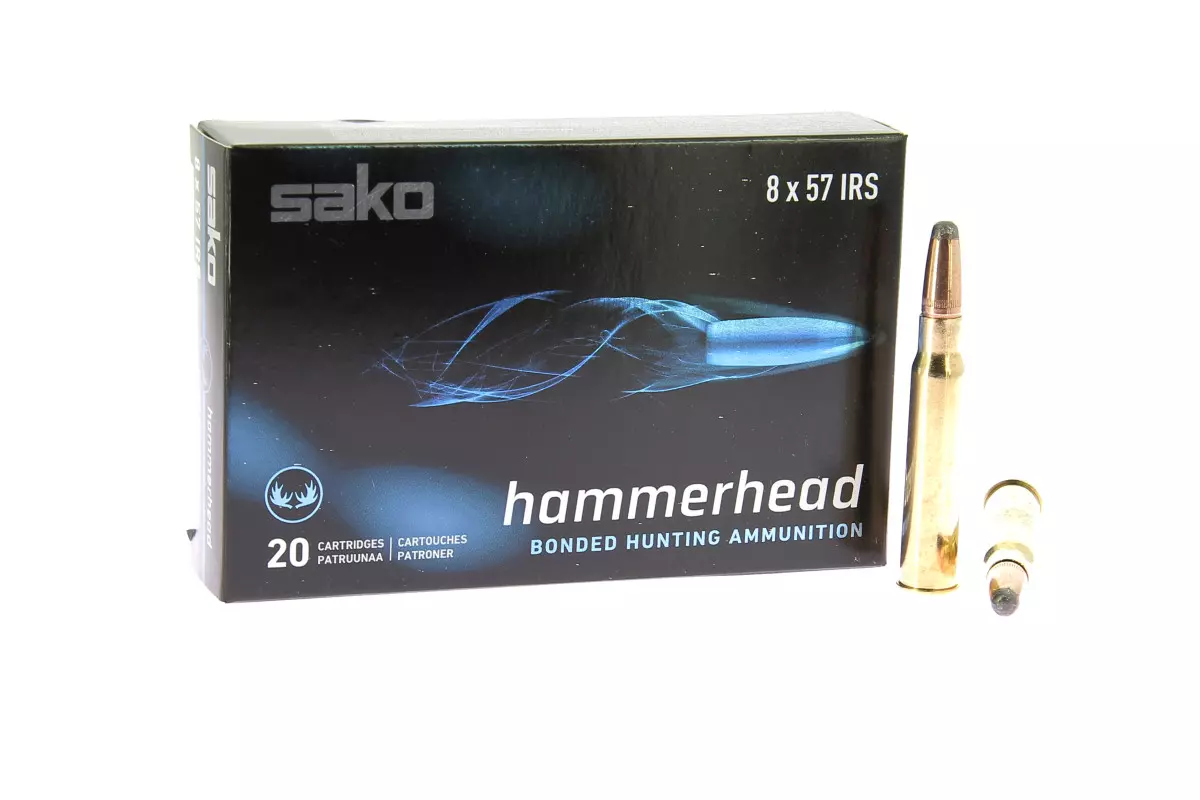 Munitions Sako Hammerhead calibre 8x57 JRS – 200 grains