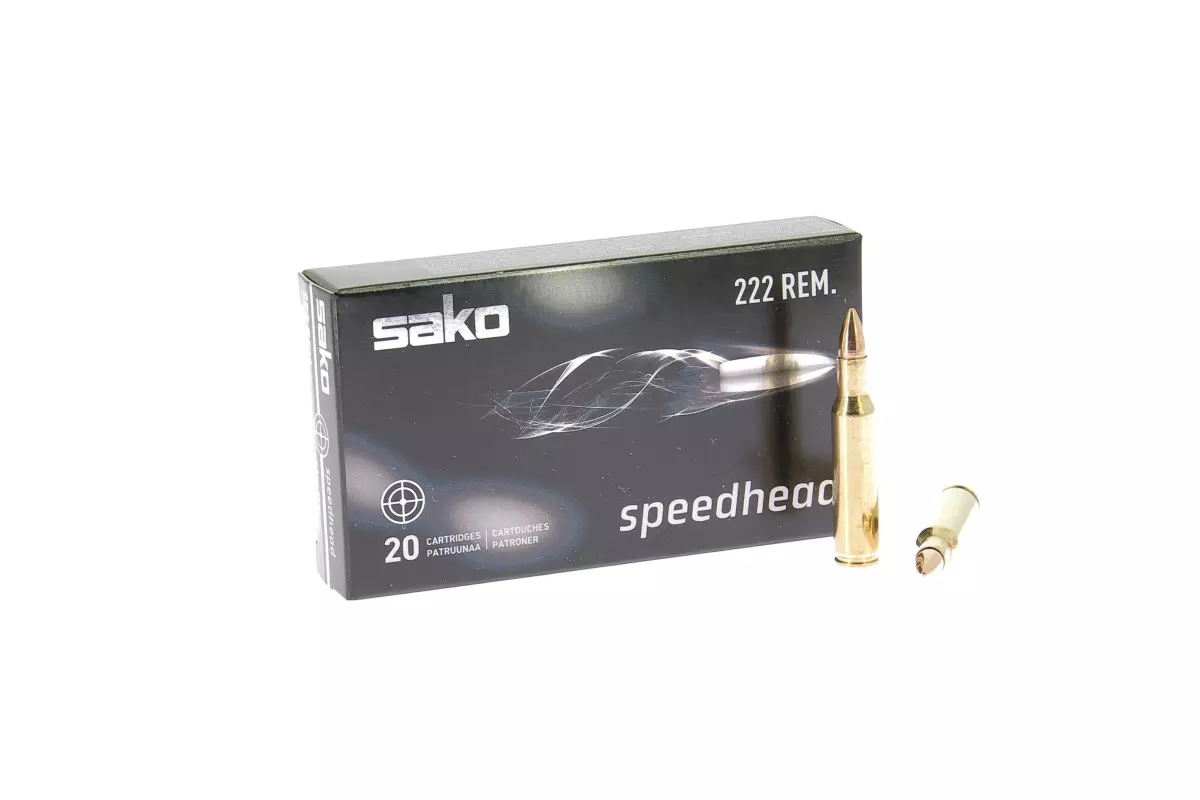 Munitions Sako 222 Speedhead FMJ 50gr