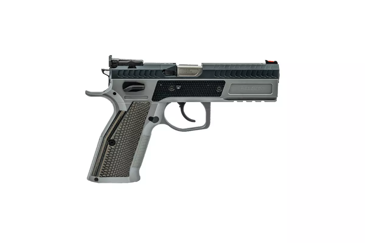 Pistolet PHOENIX Redback Gen2 acier Bi-Ton SA/DA 4,5'' fibre...