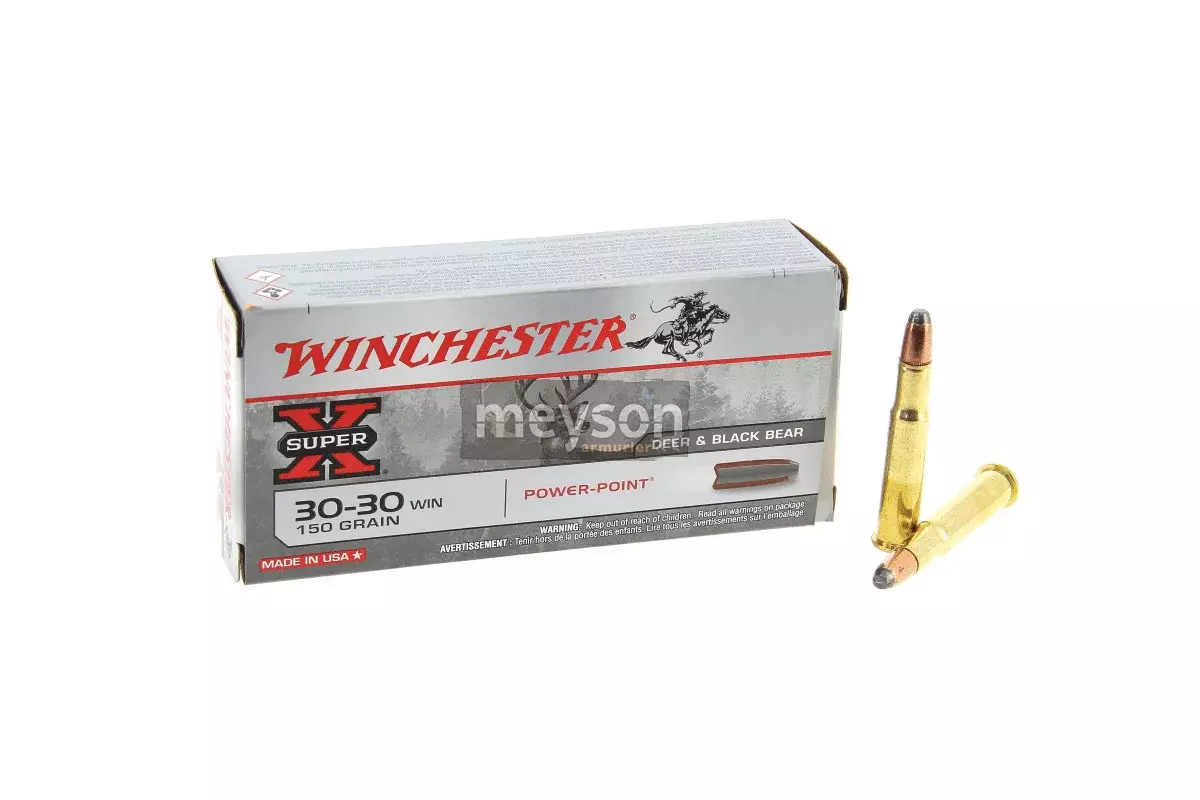 Munitions Winchester 30-30win Power-Point 150