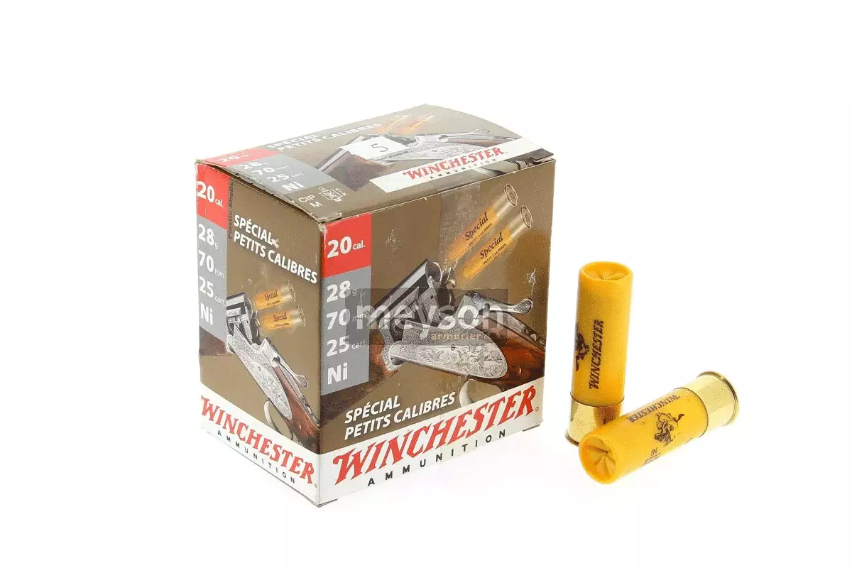 Cartouches de chasse Winchester special petit calibre 20/70