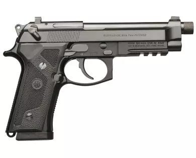 Pistolet BERETTA M9A3 Black Aqua Tek fileté calibre 9x19 avi...