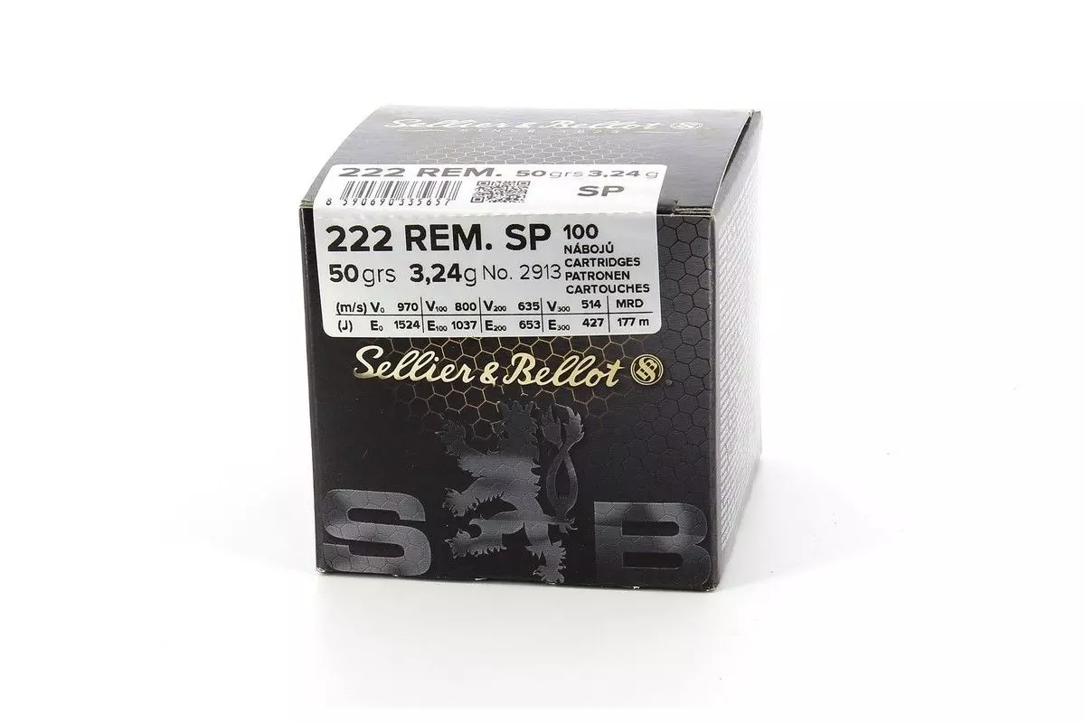 Munitions Sellier - Bellot 222 SP Vrac 