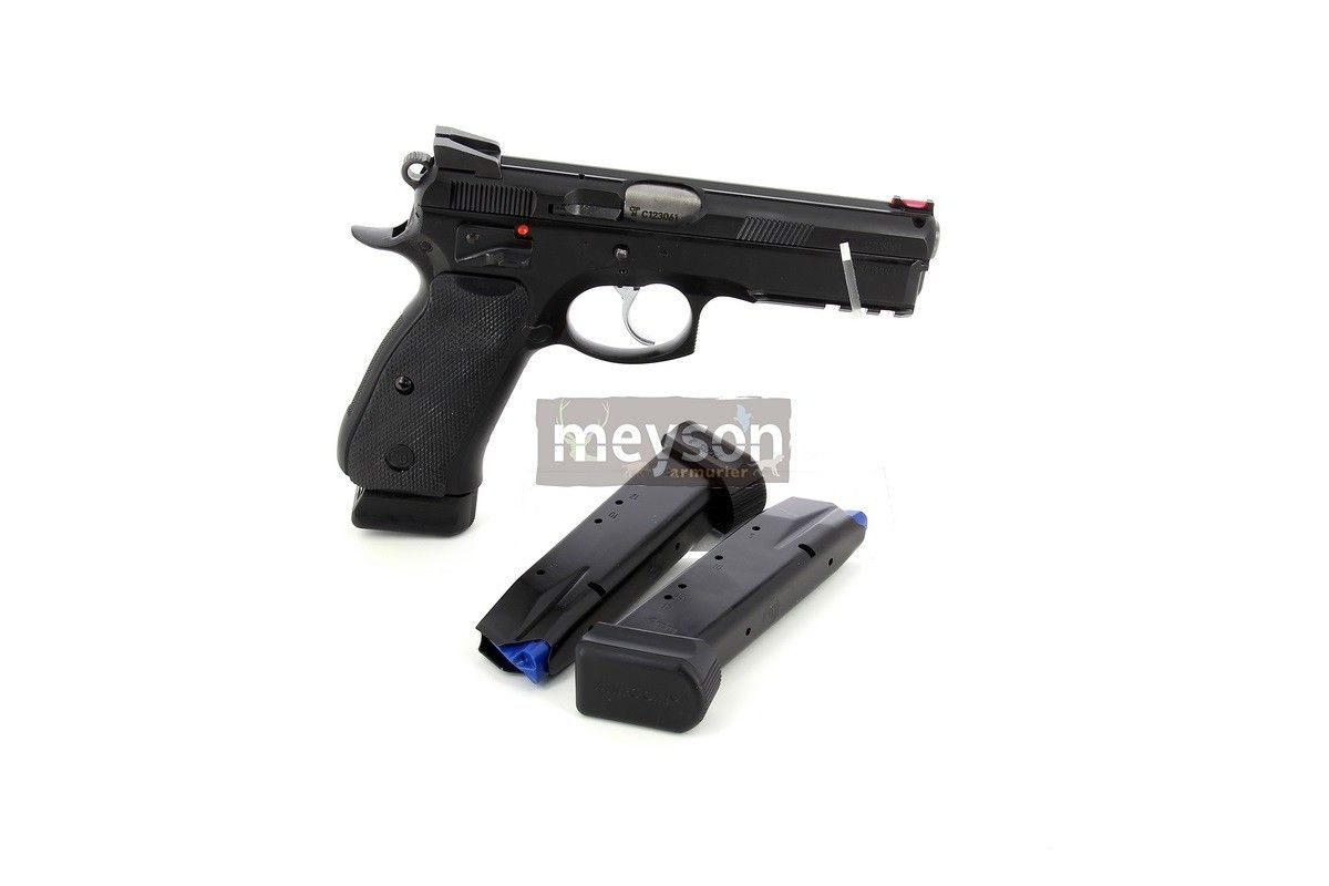 Pistolet CZ 75 SP-01 Shadow GBB CO2 Full Metal Noir 4.5mm 