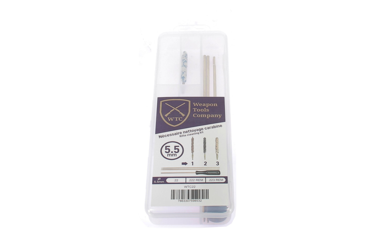 Kit de Nettoyage WTC 5.5mm Calibre . 22 .222 .223 avis, c...