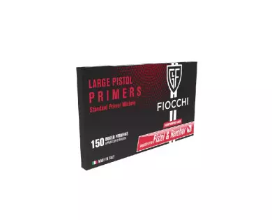 150 Amorces Fiocchi Large Pistol Primers avis, caractéristiques, performances