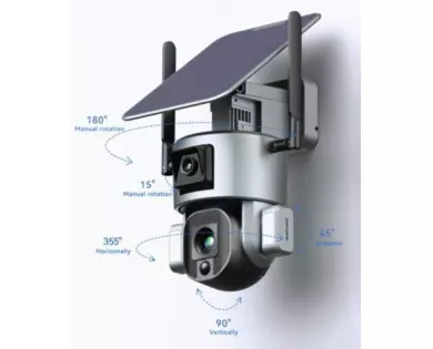 Caméra de sécurité 360° NUM'AXES modèle CAM1071 avis, caract...