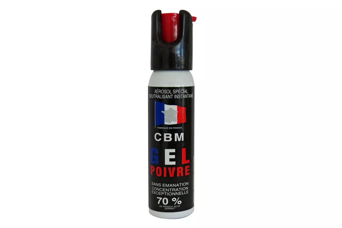 Bombe de défense RED PEPPER CS+P 25 ML