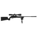 Carabine HAMMERLI ARMS Force B1 22 - Allweather Black Pack Sniper Lunette 6-24x50