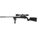 Carabine HAMMERLI ARMS Force B1 22 - Allweather Black Pack Sniper Lunette 6-24x50