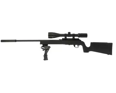 Carabine HAMMERLI ARMS Force B1 22 - Allweather Black Pack Sniper Lunette 6-24x50