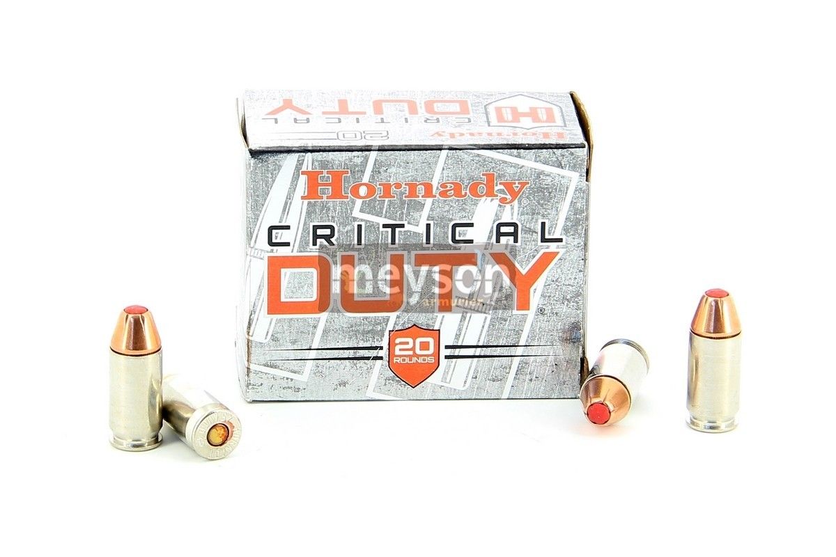 Cartouches 45 Auto+P 220 gr FlexLock® Critical DUTY® x 20 Hornady 