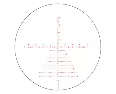 Lunette Vector Optics Continental X6 4-24x50 Tactical Lock