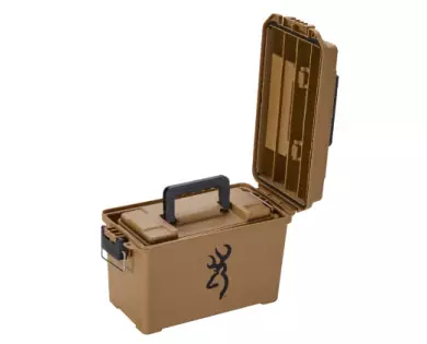 Pack de 2 caisses de transport Browning ABS Tan transport arme et munitions