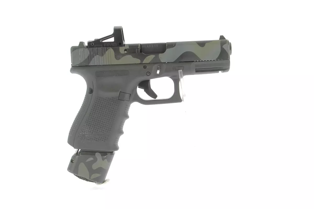 Pistolet GLOCK 19 GEN4 calibre 9x19 + RMS Shield ***OCCASION***