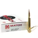 Munitions Hornady Match BTHP calibre 338 Lapua Mag - 250 gra...