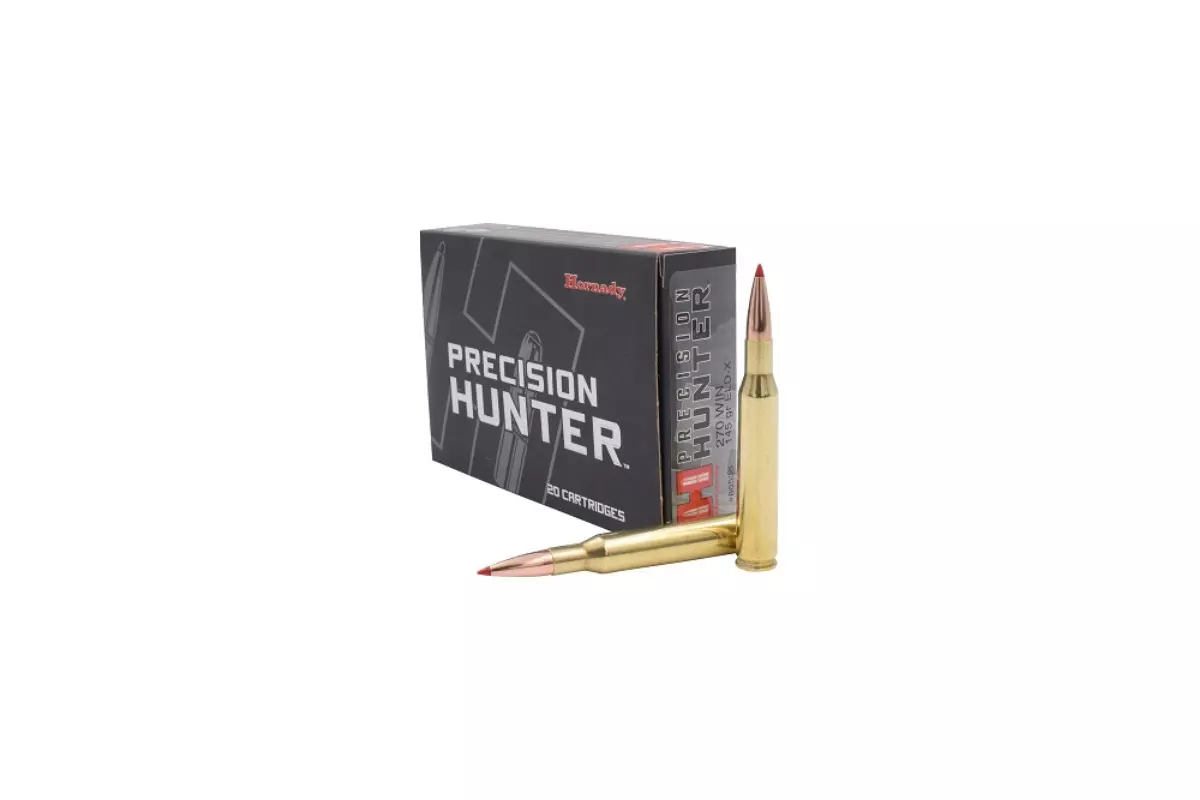 Munitions Hornady Precision Hunter ELD-X calibre 270 Win - 1...