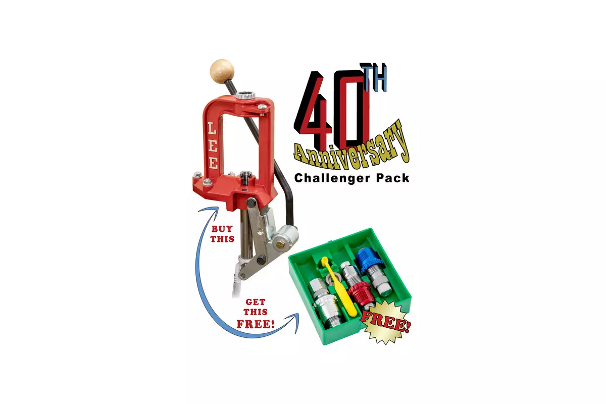 Pack Presse de rechargement Challenger LEE Breech Lock **40ème Anniversaire** avis, caractéristiques, performances