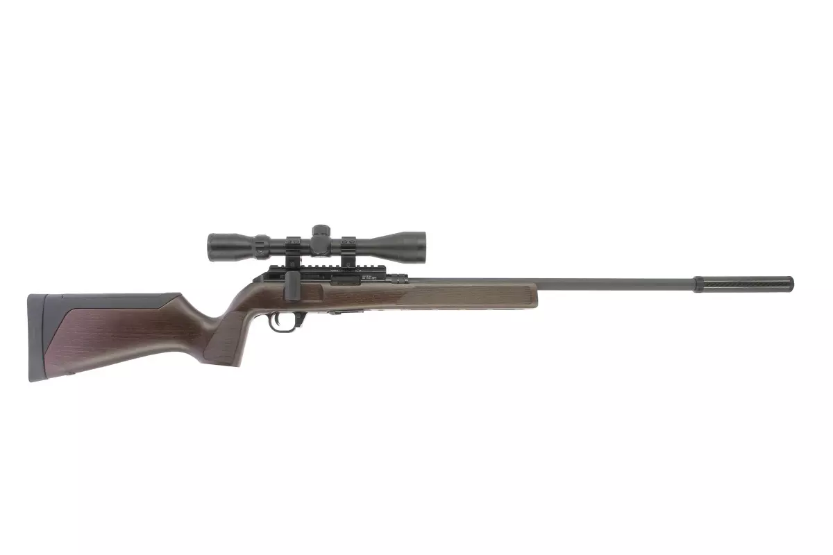 Carabine HAMMERLI ARMS FORCE B1 22 - Bois Classic Brown Pack Lunette 3-9x40 et Silencieux avis, caractéristiques, performanc